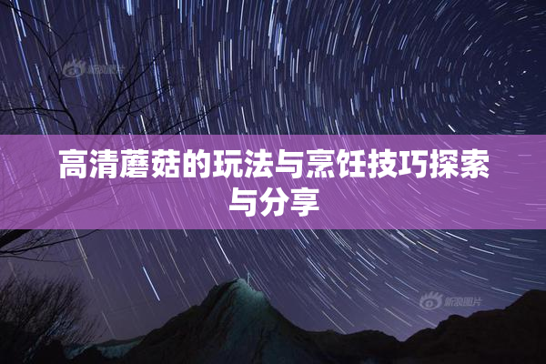 高清蘑菇的玩法与烹饪技巧探索与分享