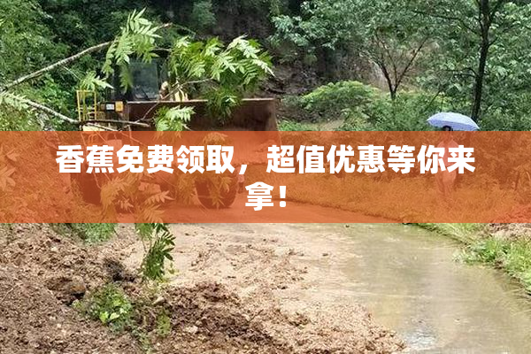 香蕉免费领取，超值优惠等你来拿！