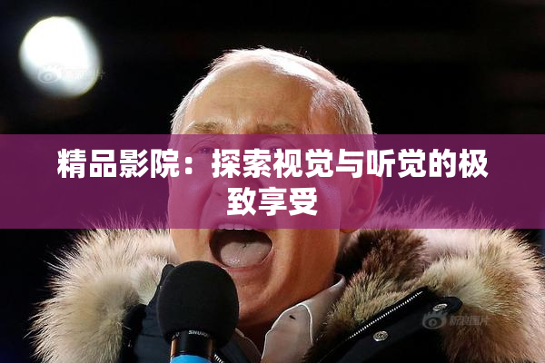 精品影院：探索视觉与听觉的极致享受
