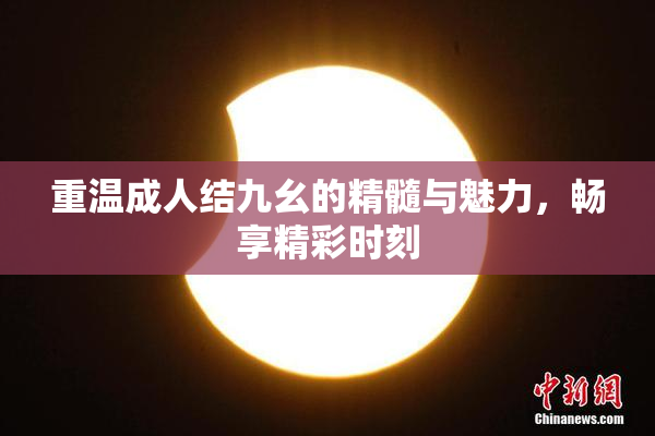 重温成人结九幺的精髓与魅力，畅享精彩时刻