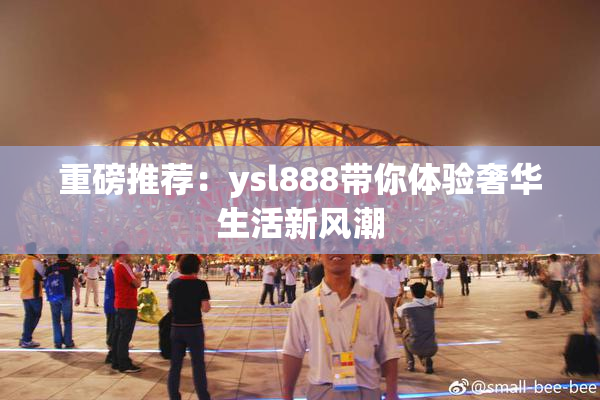 重磅推荐：ysl888带你体验奢华生活新风潮