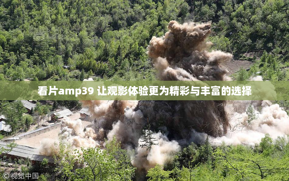 看片amp39 让观影体验更为精彩与丰富的选择