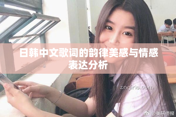 日韩中文歌词的韵律美感与情感表达分析