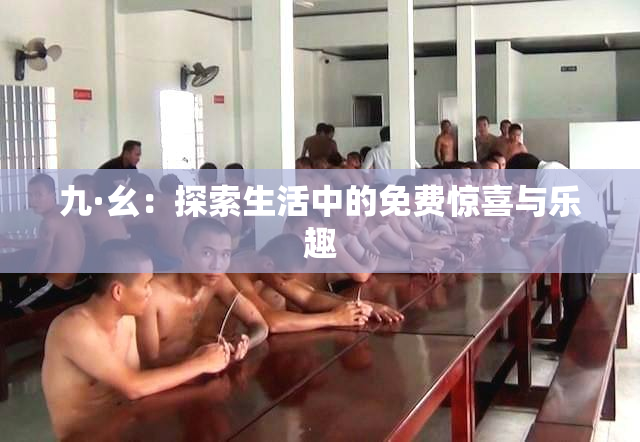 九·幺：探索生活中的免费惊喜与乐趣