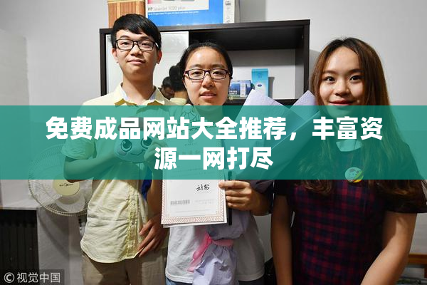 免费成品网站大全推荐，丰富资源一网打尽