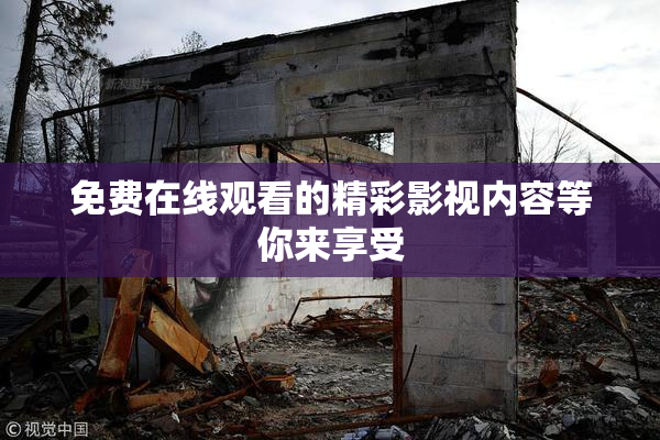 免费在线观看的精彩影视内容等你来享受