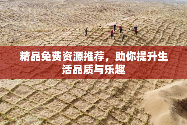 精品免费资源推荐，助你提升生活品质与乐趣