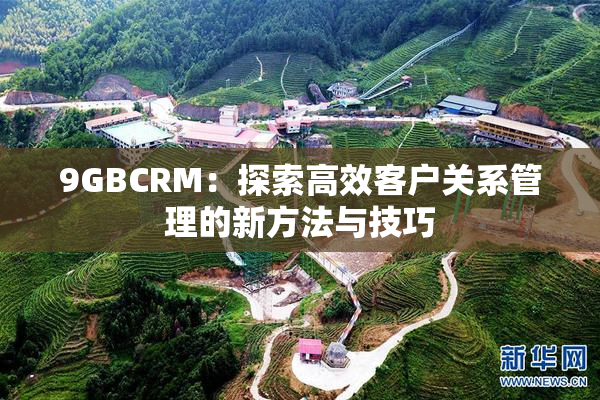 9GBCRM：探索高效客户关系管理的新方法与技巧