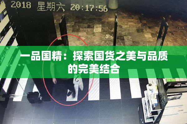 一品国精：探索国货之美与品质的完美结合