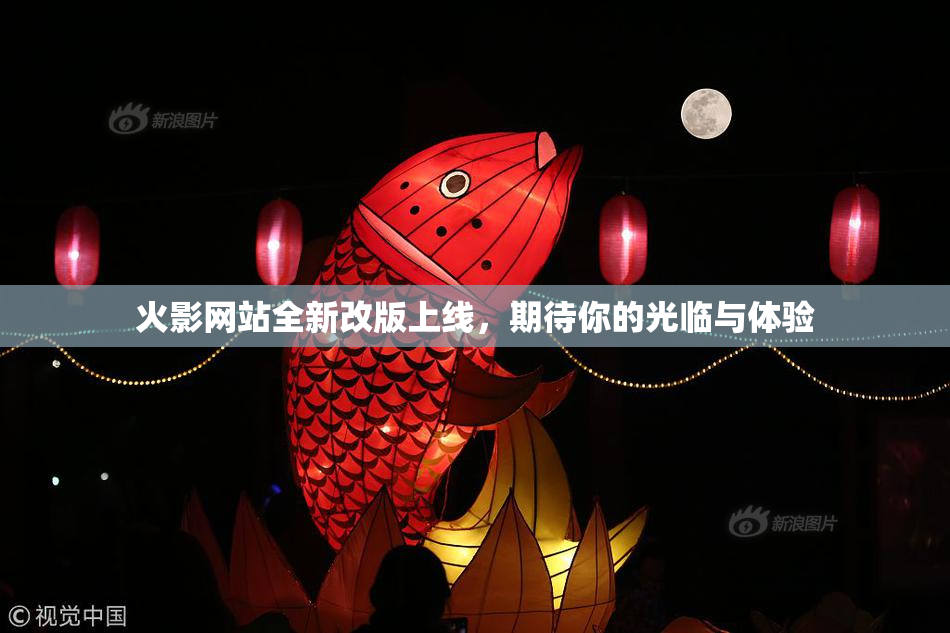 火影网站全新改版上线，期待你的光临与体验