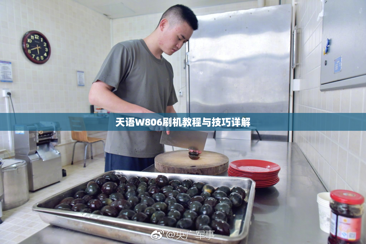 天语W806刷机教程与技巧详解