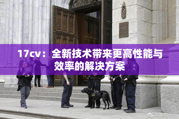 17cv：全新技术带来更高性能与效率的解决方案