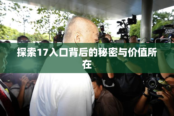 探索17入口背后的秘密与价值所在