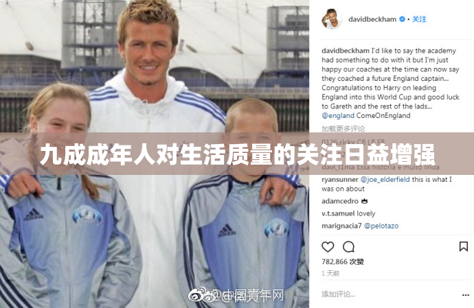 九成成年人对生活质量的关注日益增强